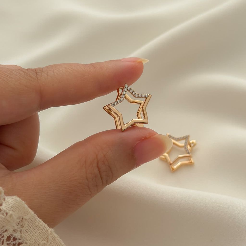 گوشواره ژوپینگ کد 3425 - خرید آنلاین از گالری آداس